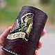 Стакан кожаный с крышкой для кубов "Living City" - Dice cup. Настольные игры. 2D20 ✦ Кладовая Артефактов ✦. Ярмарка Мастеров.  Фото №5