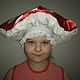 Headdress ' fly Agaric'. Carnival Hats. ludmila7070. My Livemaster. Фото №6