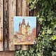 Painting 'on the coin square', oil on canvas, Holland. Vintage paintings. Dutch West - Indian Company. My Livemaster. Фото №5