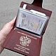 Портмоне для документов и денег "Союз-2". Портмоне. Кожевенная мастерская 'Гранден'. Ярмарка Мастеров.  Фото №4
