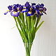 Order Swamp iris polymer clay. Marina Zhadan. Livemaster. . Flowers Фото №3