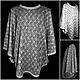 Associated from flax .Openwork poncho, Ponchos, Kostroma,  Фото №1