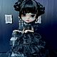 Кукла Блайз Уэнсдэй Аддамс. Кукла Кастом. Dolls Katti. Интернет-магазин Ярмарка Мастеров.  Фото №2