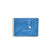 Cardholder wallet for cards made of genuine leather