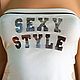 Винтаж:  женский топ SEXY STYLE. Топы винтажные. Vintazh_Vip_Stock. Интернет-магазин Ярмарка Мастеров.  Фото №2