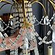 Винтаж: Редкая винтажная люстра «Рапсодия» СССР. Люстры винтажные. Brand-vintage-olga. Ярмарка Мастеров.  Фото №4