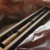 Сувениры и подарки handmade. Livemaster - original item Author`s magic wand in a wooden box. Handmade.