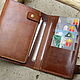 Order Purse organizer for documents. Marik Leather Craft. Livemaster. . Wallets Фото №3