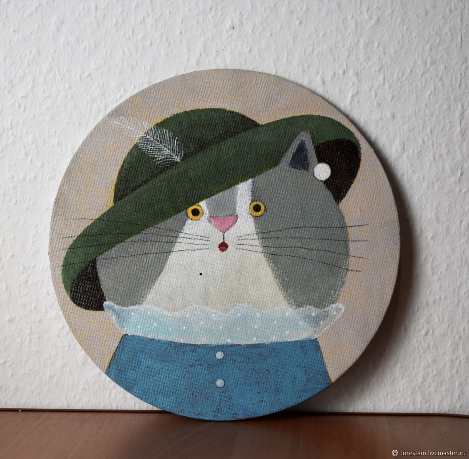 Картины: Котики на холстах в интернет-магазине Ярмарка Мастеров по цене ...