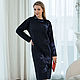 Regina Blue Midi Dress, Dresses, St. Petersburg,  Фото №1