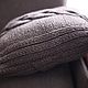 Pillow knitted decorative leaf fall. Pillow. Ira Pugach (pompon). My Livemaster. Фото №6