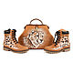 Set of leather shoes and bag 'Look of the Cheetah', Valise, St. Petersburg,  Фото №1