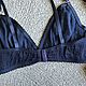 Заказать "Secret day royal blue" Комплект нижнего белья из шелка. BY FEMME BRAND Белье и корсеты. Ярмарка Мастеров. . Комплекты белья Фото №3