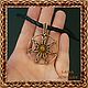 Кулон "Семиконечная звезда" медь. Кулон. LANAJEWELRY Медные украшения: цепочки, кольца, браслеты, кулоны, серьг. Интернет-магазин Ярмарка Мастеров.  Фото №2