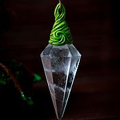 Украшения handmade. Livemaster - original item Suspension-the pendulum from the mountains. crystal.#1 a Series of 