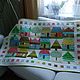 Children's patchwork quilted bedspread ' Village -2', Bedspreads, Podolsk,  Фото №1