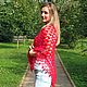  Необычная вязаная ажурная шаль крючком из турецкой полушерсти. Шали. Юлия - Вязаные изделия. Ярмарка Мастеров.  Фото №6