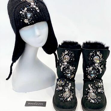 Обувь ручной работы. Ярмарка Мастеров - ручная работа Комплект Midnight Constellation Luxe. Handmade.