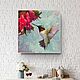 Picture of a hummingbird. Pictures. orlovaalla. My Livemaster. Фото №4