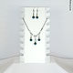 Order Necklace and earrings with Swarovski crystals. Jewelry steel. talking-sweater. Livemaster. . Jewelry Sets Фото №3