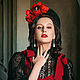 Шляпа ободок Розы. Шляпы. NovozhilovaHats. Ярмарка Мастеров.  Фото №4