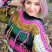 Одежда handmade. Livemaster - original item Jerseys: Crochet sweater dress 