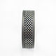 Grey titanium ring with a checkerboard pattern. Rings. asgdesign. My Livemaster. Фото №5
