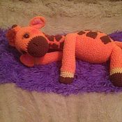 Куклы и игрушки handmade. Livemaster - original item Giraffe George. Handmade.