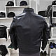 Men's jacket, made of genuine ostrich and calf leather. Mens outerwear. SHOES&BAGS. Online shopping on My Livemaster.  Фото №2