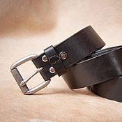 Аксессуары handmade. Livemaster - original item Classic leather belt