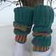 Handmade knitted leg warmers 'Forest'. Leg warmers. DominikaSamara. Online shopping on My Livemaster.  Фото №2