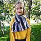 Меховой шарф из меха кролика Рекс окрас под шиншиллу. Шарфы. NataliFurs (НаталиФурс). Ярмарка Мастеров.  Фото №6