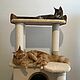 Copy of Copy of Copy of House cat "Chord". Scratching Post. Workshop for dogs and cats. My Livemaster. Фото №6