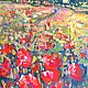 Painting poppies painting field of poppies. Pictures. Picture&miniature lacquer painting. My Livemaster. Фото №5