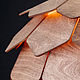 Деревянный светильник Астеко палисандр малый, подвесная люстра. Потолочные и подвесные светильники. Деревянные светильники Woodshire (woodshire). Интернет-магазин Ярмарка Мастеров.  Фото №2