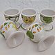 Винтаж: Пашотницы серии "Geranium" от Villeroy&Boch 80-х гг. Кухонная утварь винтажная. Love&Vintage. Ярмарка Мастеров.  Фото №6