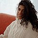Свитер женский вязаный вручную. Свитеры. Knitting_larka. Ярмарка Мастеров.  Фото №4