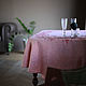 Order Linen oval tablecloth with hand embroidery Grapes. Ira Pugach (pompon). Livemaster. . Tablecloths Фото №3