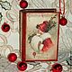 Шкатулка-Книжка "Christmas Greetings". Шкатулки. Анастасия Коптева  *СТАСЯ  и  ВАСЯ*. Интернет-магазин Ярмарка Мастеров.  Фото №2