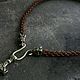 Pendant on the neck with the hammer of Thor brown. Pendants. MintTiger. Online shopping on My Livemaster.  Фото №2