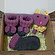 Regalo para recién nacido: juego de mezcla de lana. Gift for newborn. The magic of knitting. My Livemaster. Фото №6