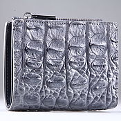 Сумки и аксессуары handmade. Livemaster - original item Crocodile Genuine Leather Wallet IMA0027UE3. Handmade.