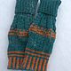 Handmade knitted leg warmers 'Forest'. Leg warmers. DominikaSamara. My Livemaster. Фото №5