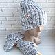 Шапка из итальянской полушерсти. Шапки. Korolek_knitting. Интернет-магазин Ярмарка Мастеров.  Фото №2