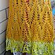 Fishnet sundress 'Bright summer' handmade. Dresses. hand knitting from Galina Akhmedova. My Livemaster. Фото №6