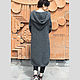 Long women cardigan with hood. Cardigans. CUTE-KNIT by Nata Onipchenko. My Livemaster. Фото №4