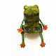 Order A Frog glove toy for a child's hand. Puppets. AnzhWoolToy (AnzhelikaK). Livemaster. . Puppet show Фото №3