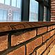 Window sill made of elm slab (project g. Moscow, Leningradsky Ave.). Shelves. uloft. My Livemaster. Фото №5