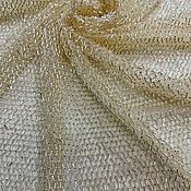 Материалы для творчества handmade. Livemaster - original item Fabric mesh embroidered with glass beads.. Handmade.