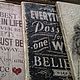 Заказать Панно, табличка деревянная 15х20_ЛОФТ_Everythings Possible W0251. TREENITY_Студия Ольги Генераловой. Ярмарка Мастеров. . Картины Фото №3